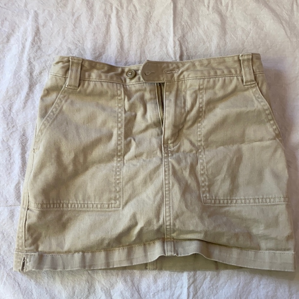 Khaki skort